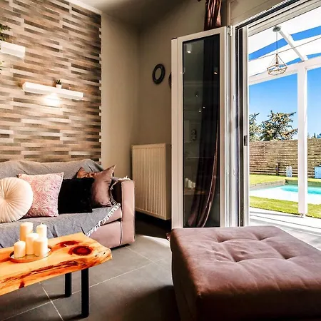 Paulanelas - Nature Retreat With Pool & Jacuzzi Offering Authentic Greek Hospitality By Mana Gers 度假居