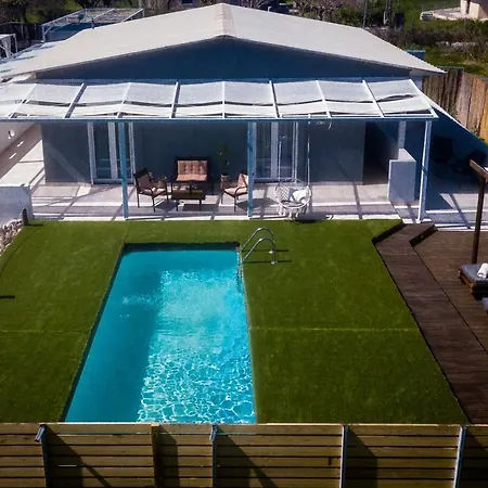 Paulanelas - Nature Retreat With Pool & Jacuzzi Offering Authentic Greek Hospitality By Mana Gers 度假居 *