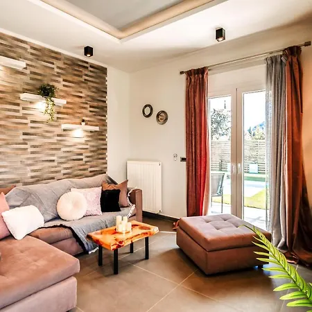 Paulanelas - Nature Retreat With Pool & Jacuzzi Offering Authentic Greek Hospitality By Mana Gers 度假居